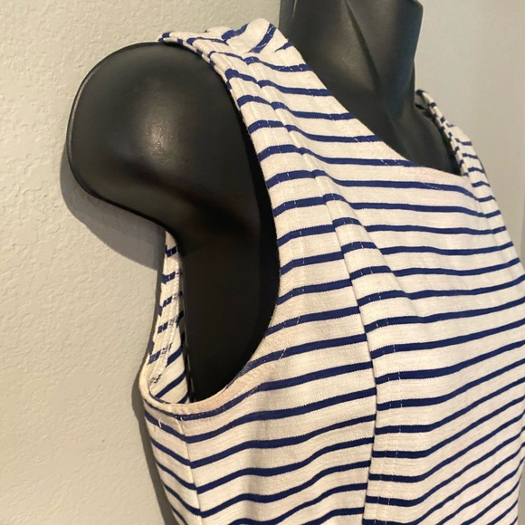 Blue & White JCrew Dress - Picture 2 of 4